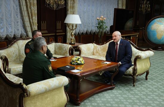 Поездка министра обороны РФ С. Шойгу в Белоруссию