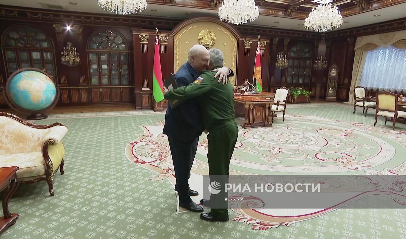 Поездка министра обороны РФ С. Шойгу в Белоруссию