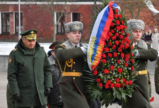 Поездка министра обороны РФ С. Шойгу в Белоруссию