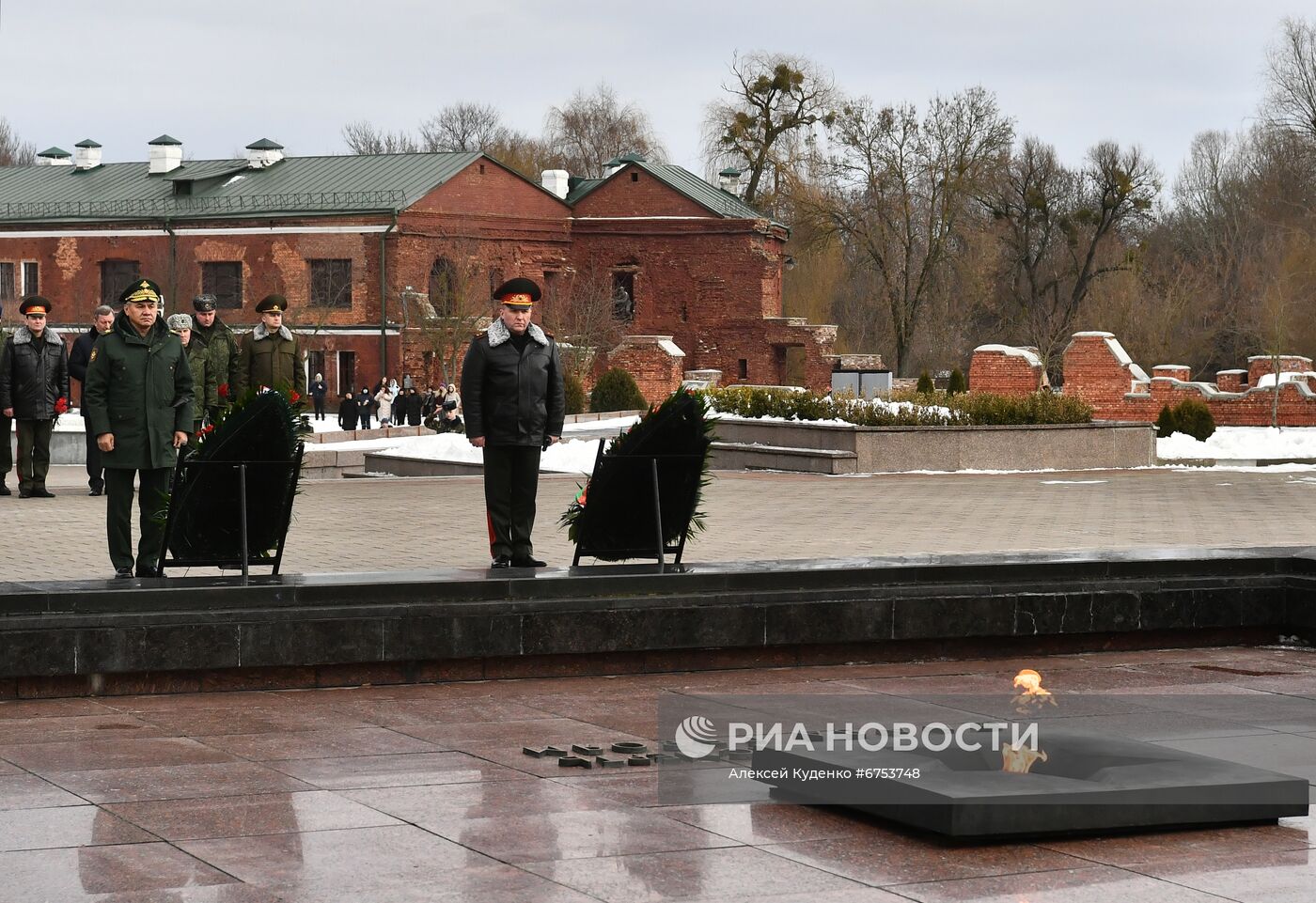 Поездка министра обороны РФ С. Шойгу в Белоруссию