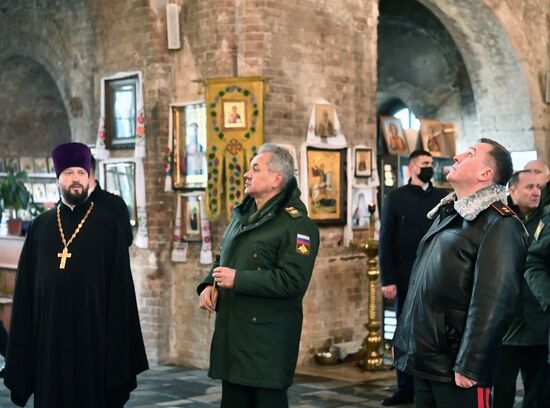 Поездка министра обороны РФ С. Шойгу в Белоруссию