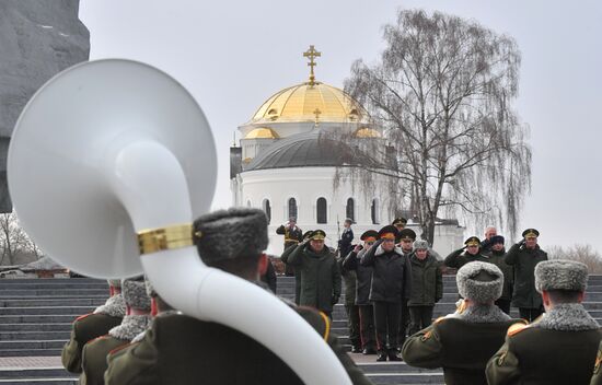 Поездка министра обороны РФ С. Шойгу в Белоруссию