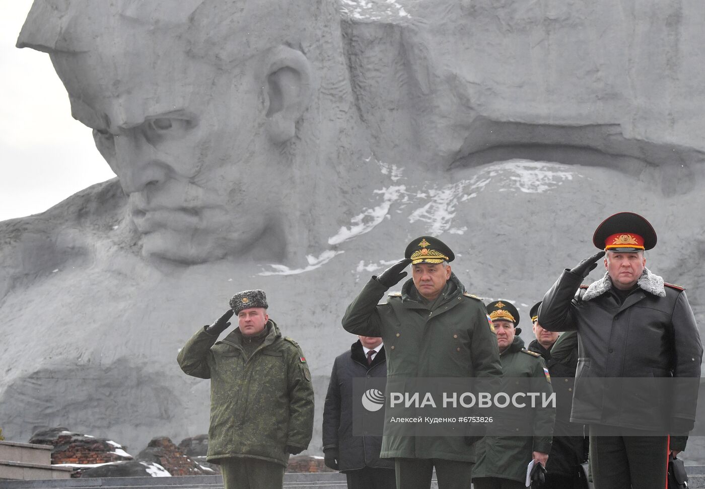 Поездка министра обороны РФ С. Шойгу в Белоруссию