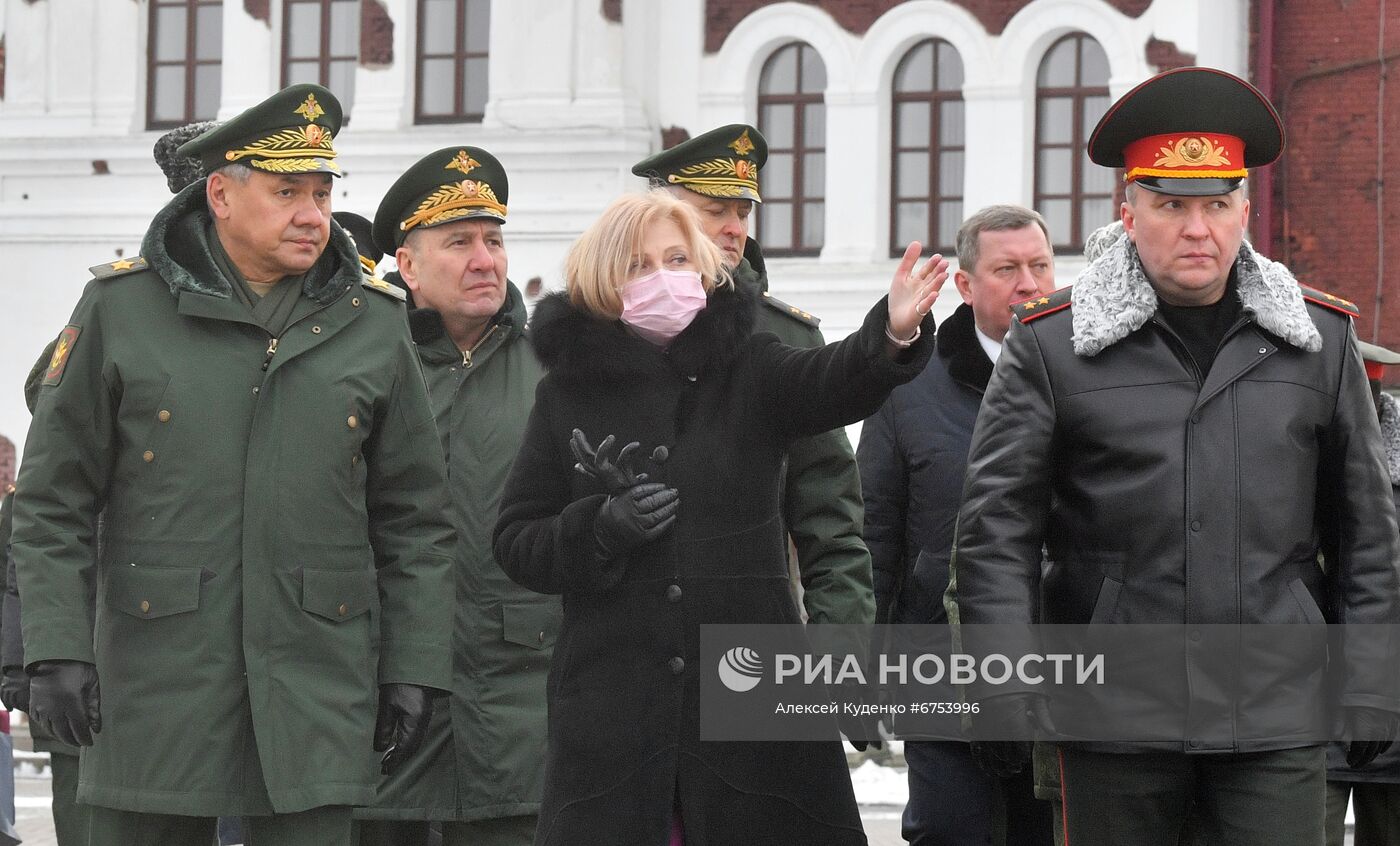Поездка министра обороны РФ С. Шойгу в Белоруссию