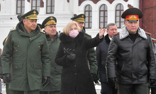 Поездка министра обороны РФ С. Шойгу в Белоруссию