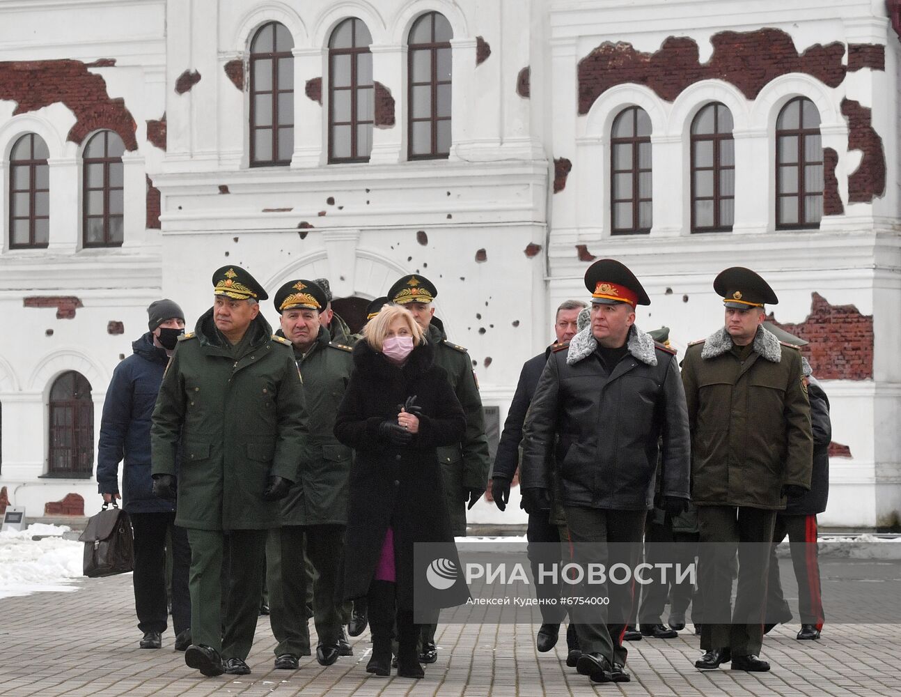 Поездка министра обороны РФ С. Шойгу в Белоруссию