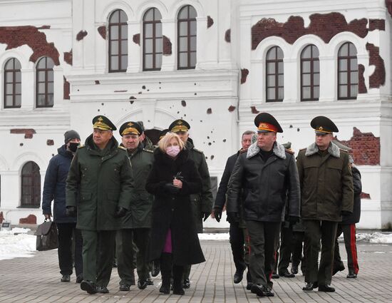 Поездка министра обороны РФ С. Шойгу в Белоруссию