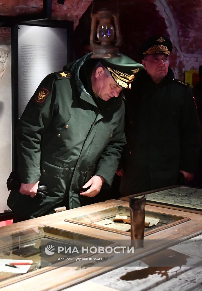 Поездка министра обороны РФ С. Шойгу в Белоруссию