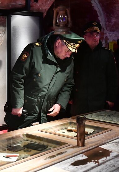 Поездка министра обороны РФ С. Шойгу в Белоруссию