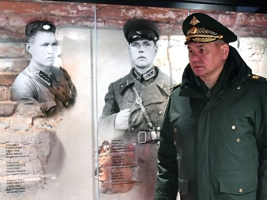 Поездка министра обороны РФ С. Шойгу в Белоруссию