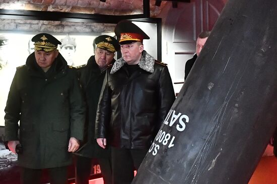 Поездка министра обороны РФ С. Шойгу в Белоруссию