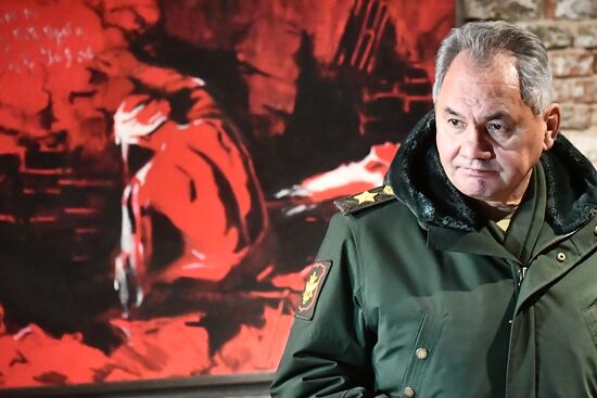 Поездка министра обороны РФ С. Шойгу в Белоруссию