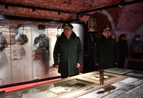 Поездка министра обороны РФ С. Шойгу в Белоруссию