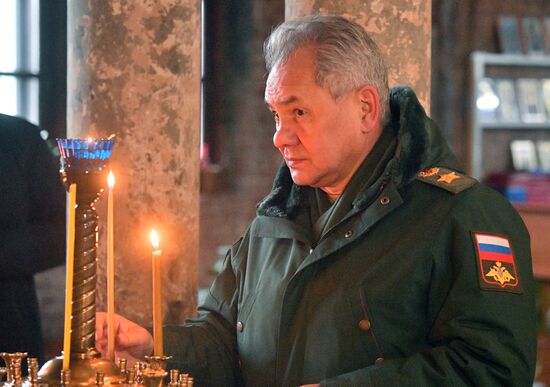 Поездка министра обороны РФ С. Шойгу в Белоруссию