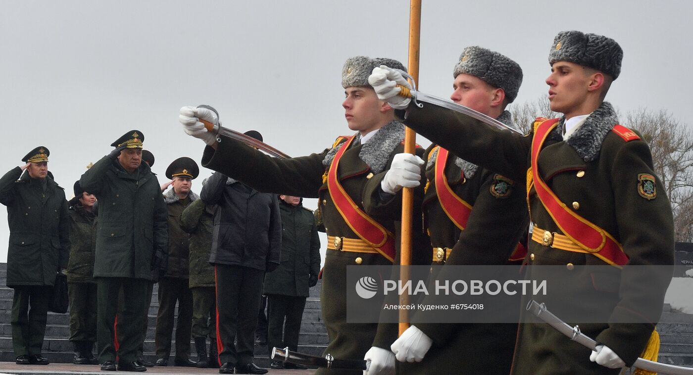 Поездка министра обороны РФ С. Шойгу в Белоруссию