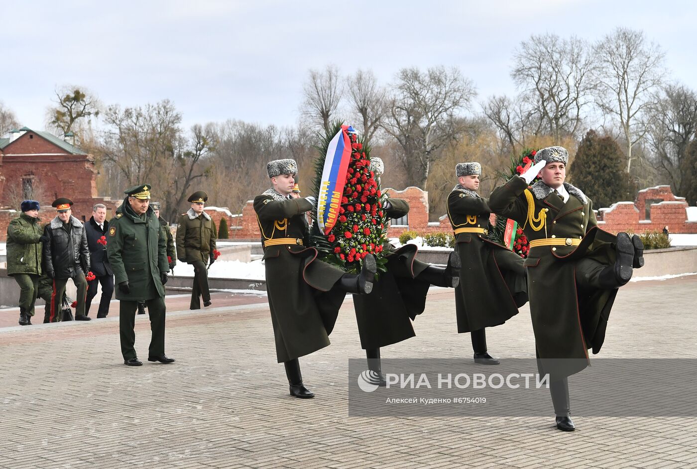 Поездка министра обороны РФ С. Шойгу в Белоруссию