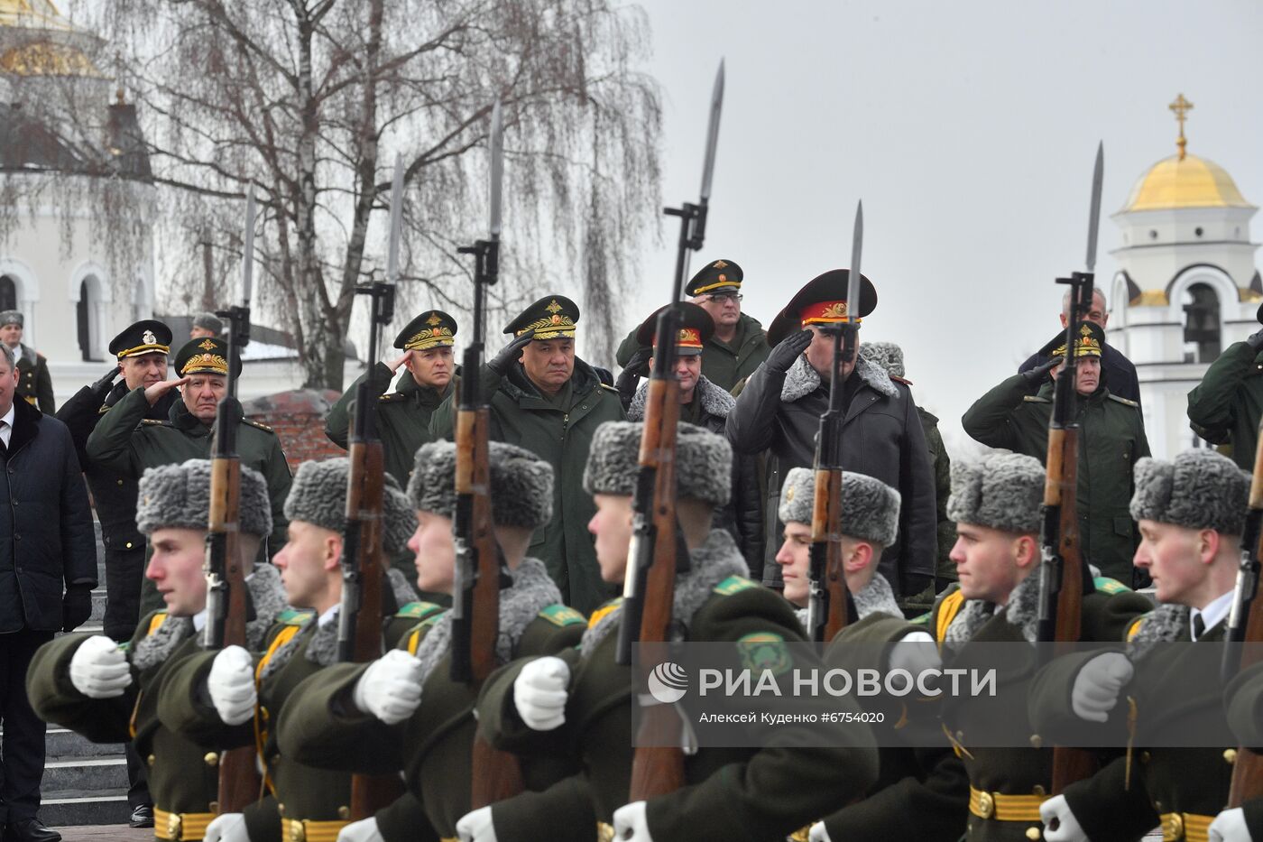 Поездка министра обороны РФ С. Шойгу в Белоруссию