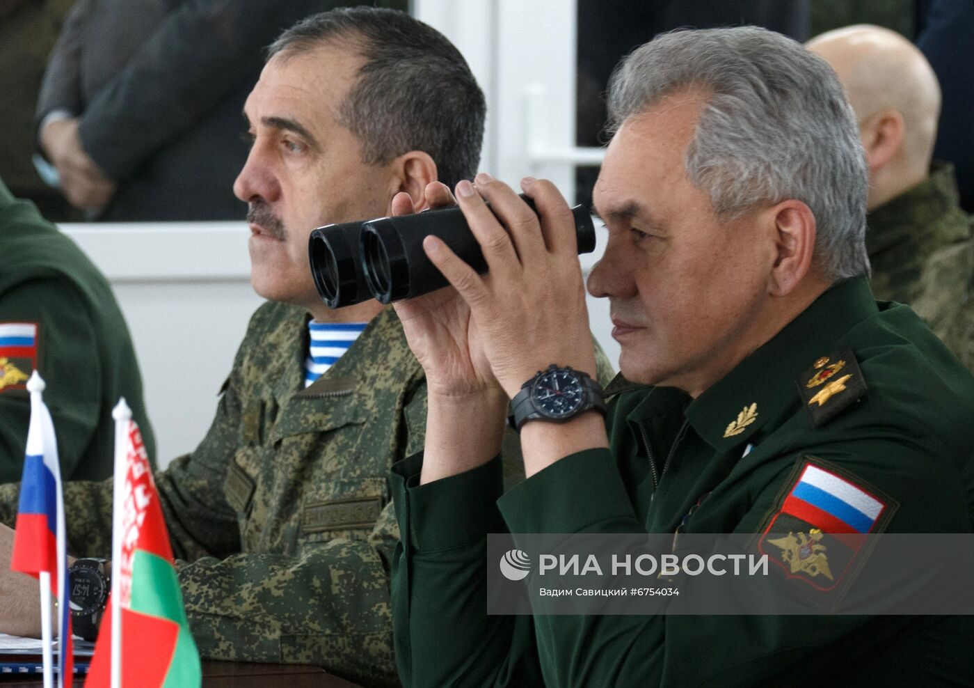 Поездка министра обороны РФ С. Шойгу в Белоруссию