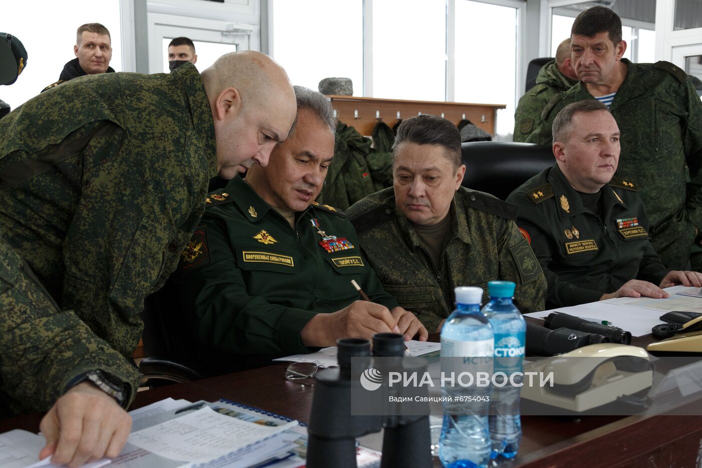 Поездка министра обороны РФ С. Шойгу в Белоруссию