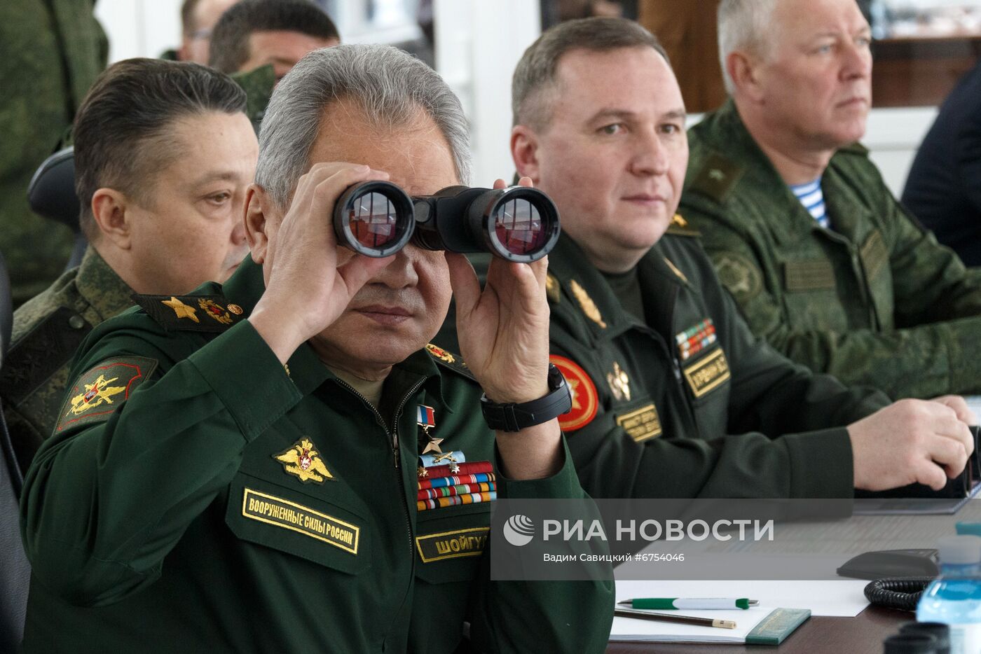 Поездка министра обороны РФ С. Шойгу в Белоруссию
