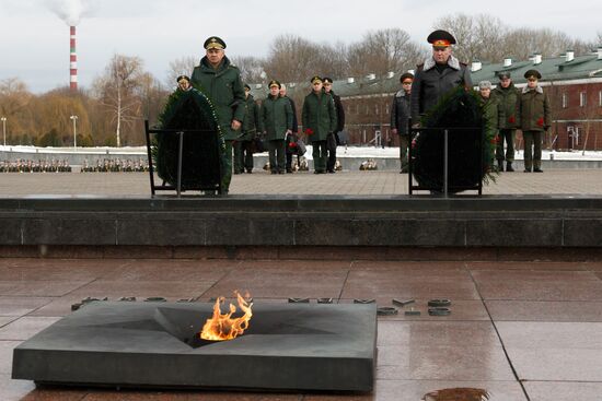 Поездка министра обороны РФ С. Шойгу в Белоруссию