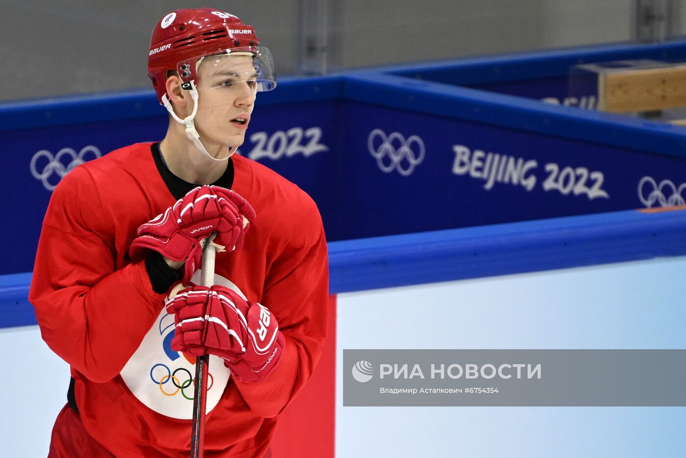 Олимпиада-2022. Хоккей. Мужчины. Тренировка сборной ОКР