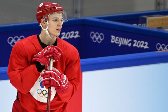 Олимпиада-2022. Хоккей. Мужчины. Тренировка сборной ОКР