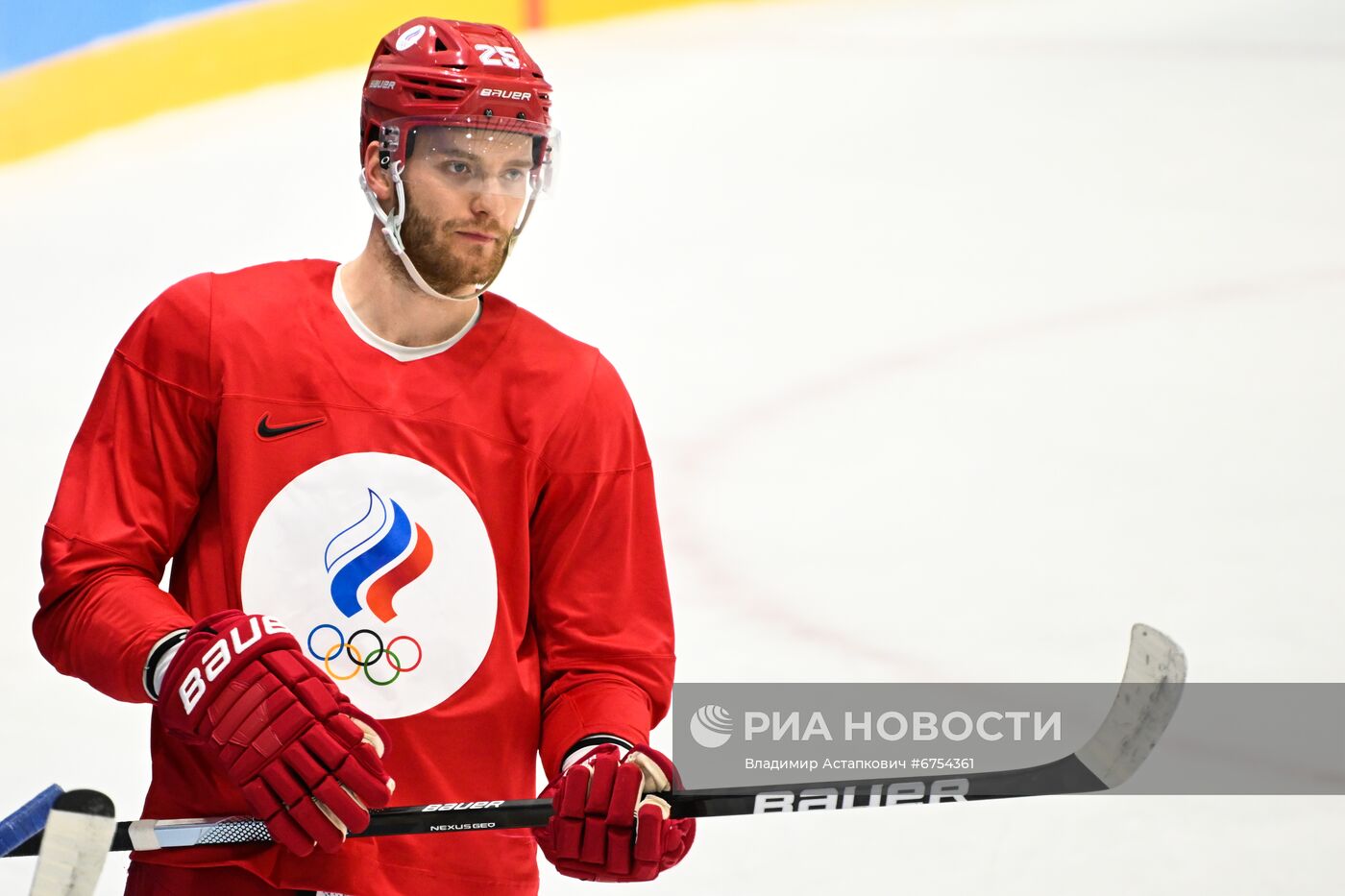 Олимпиада-2022. Хоккей. Мужчины. Тренировка сборной ОКР