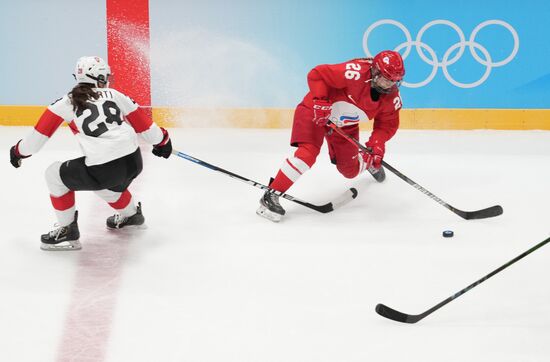Олимпиада-2022. Хоккей. Женщины. Матч ОКР - Швейцария