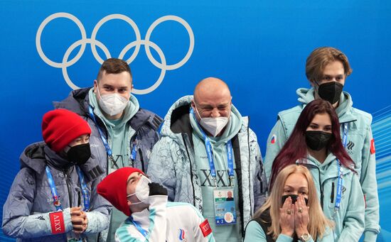 Олимпиада-2022. Фигурное катание. Командный турнир  