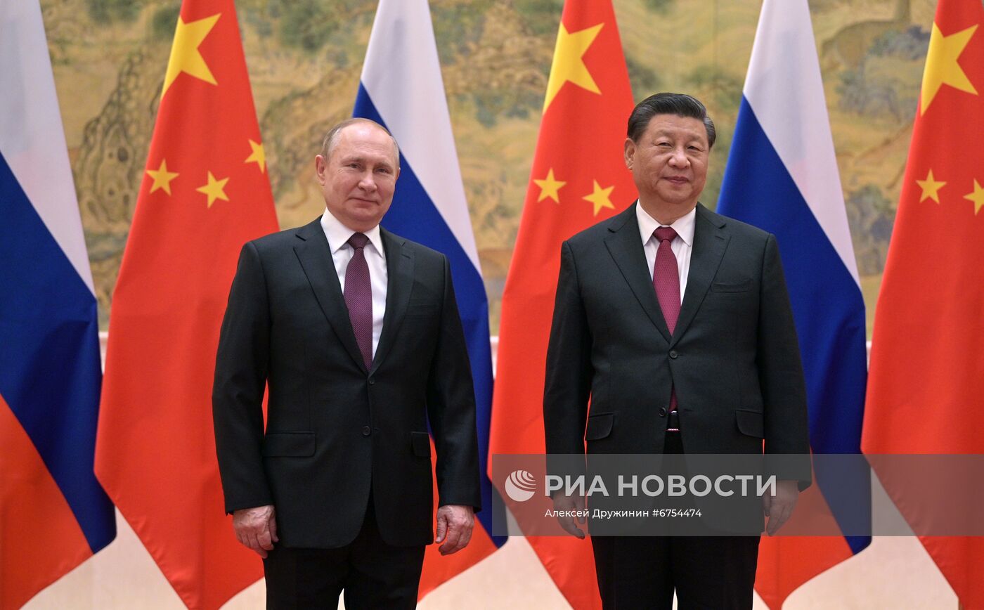 Визит президента РФ Владимира Путина в Китайскую Народную Республику