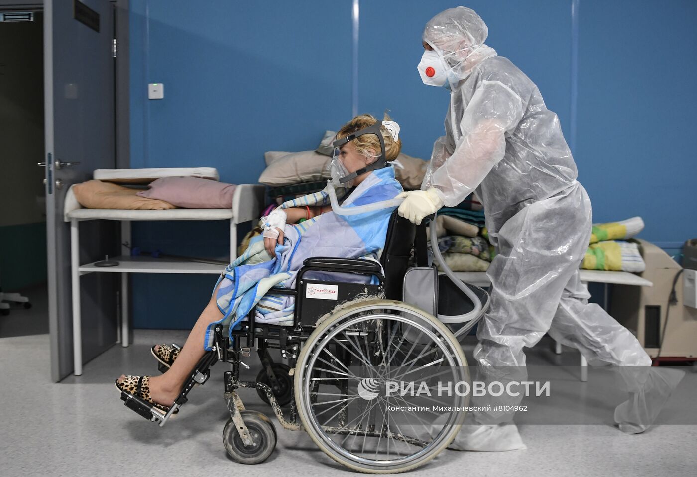 Лечение больных COVID-19 в Феодосийском медицинском центре