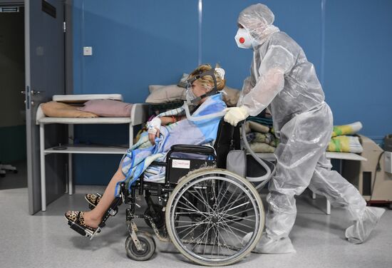 Лечение больных COVID-19 в Феодосийском медицинском центре