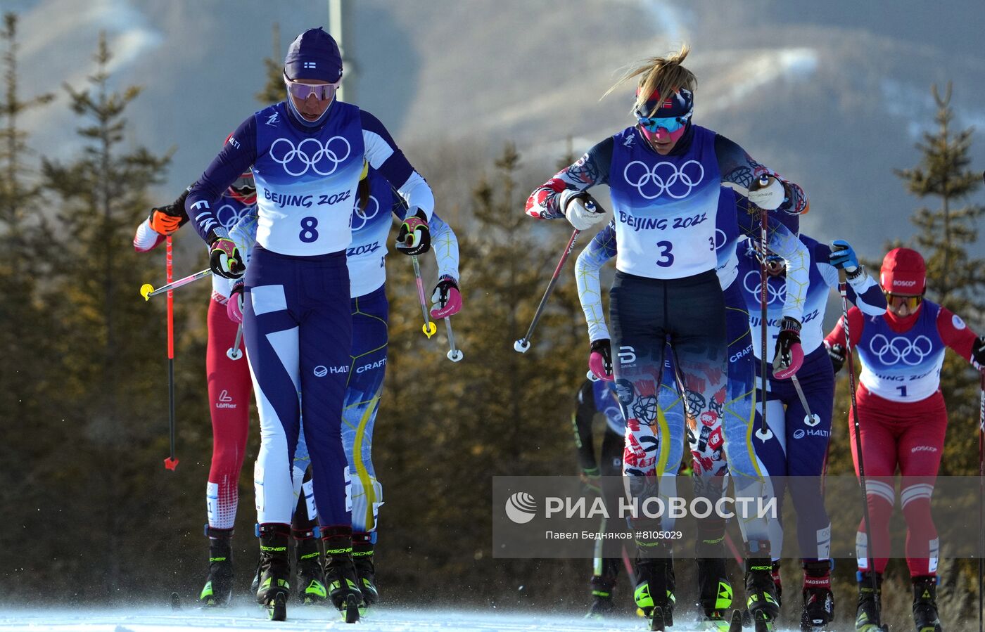 Олимпиада-2022. Лыжные гонки. Женщины. Скиатлон