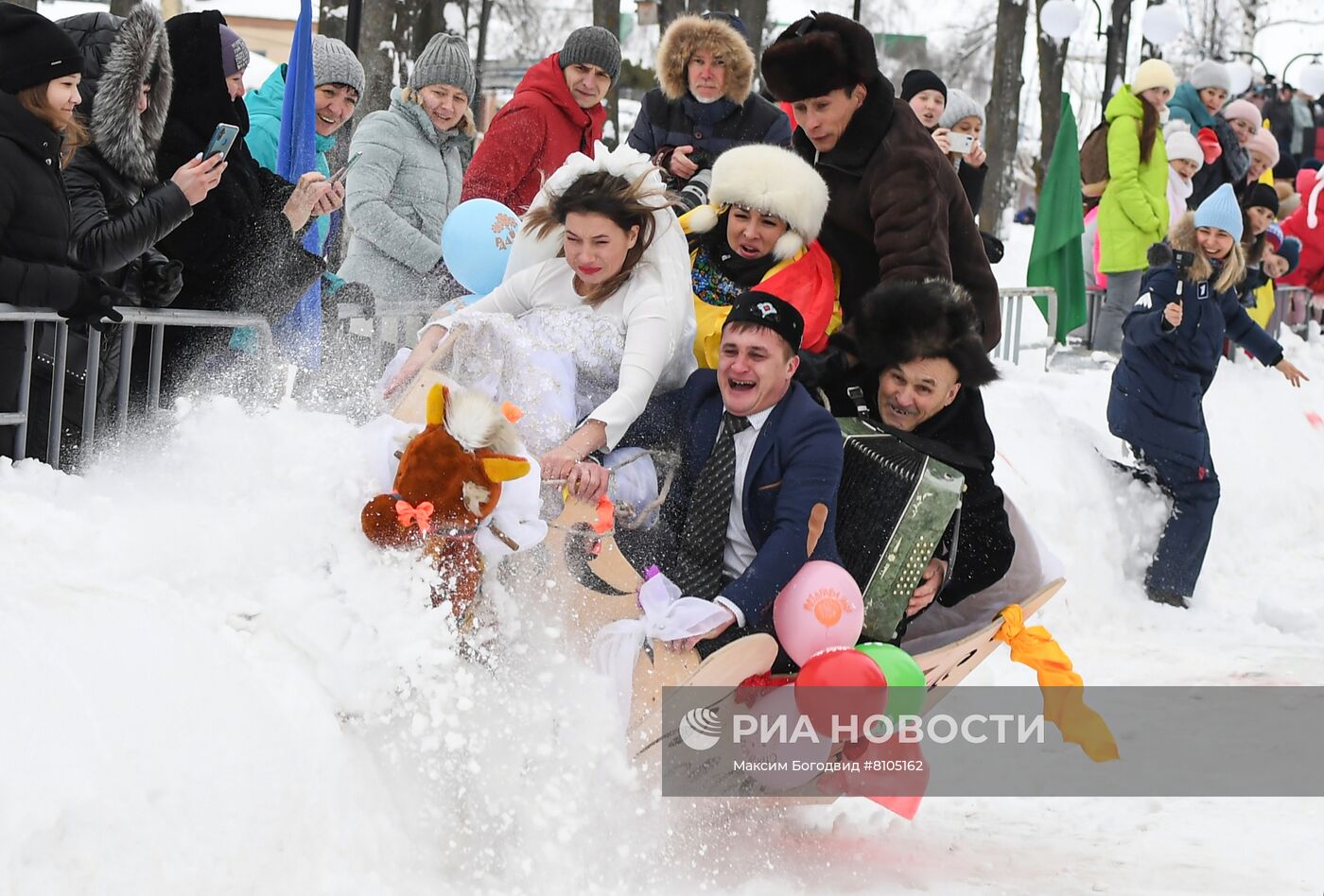 Фестиваль креативных санок в Татарстане