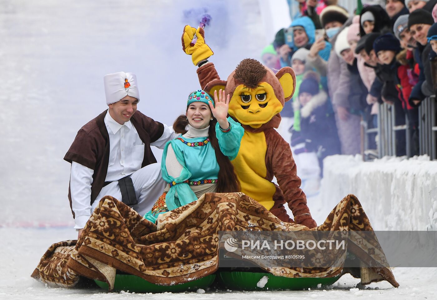 Фестиваль креативных санок в Татарстане