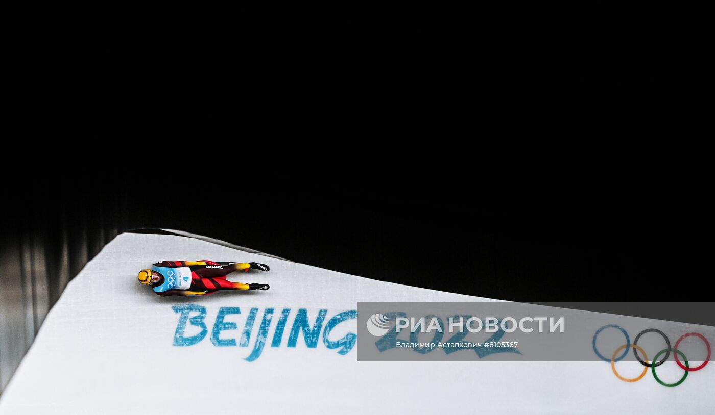 Олимпиада-2022. Санный спорт. Мужчины