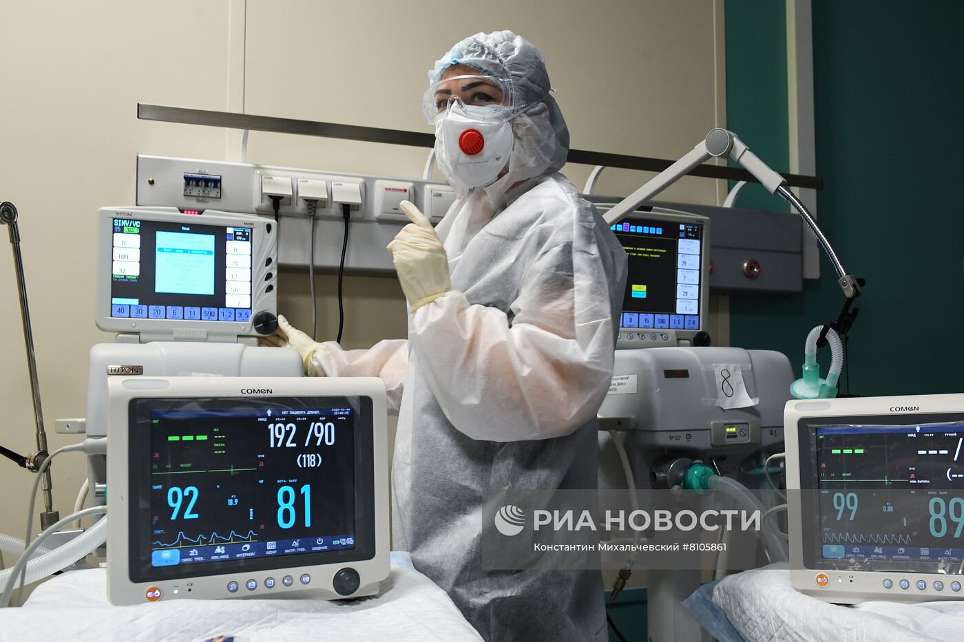 Лечение больных COVID-19 в Феодосийском медицинском центре