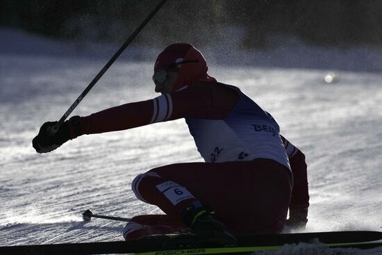 Олимпиада-2022. Лыжные гонки. Мужчины. Скиатлон