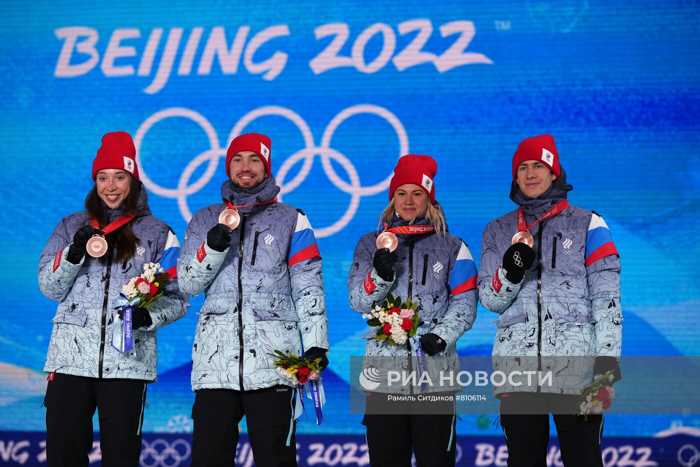 Олимпиада-2022. Церемония награждения. Первый день