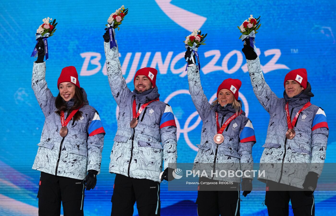 Олимпиада-2022. Церемония награждения. Первый день