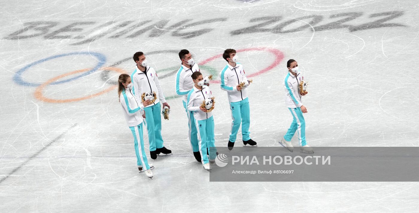 Олимпиада-2022. Фигурное катание. Командный турнир  