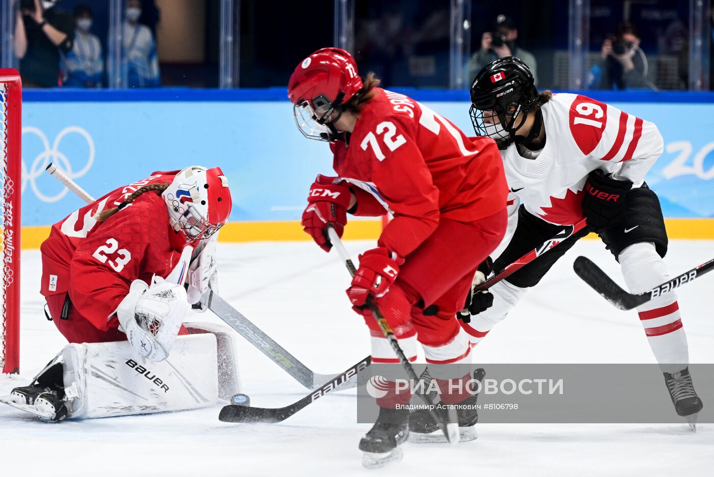 Олимпиада-2022. Хоккей. Женщины. Матч ОКР - Канада
