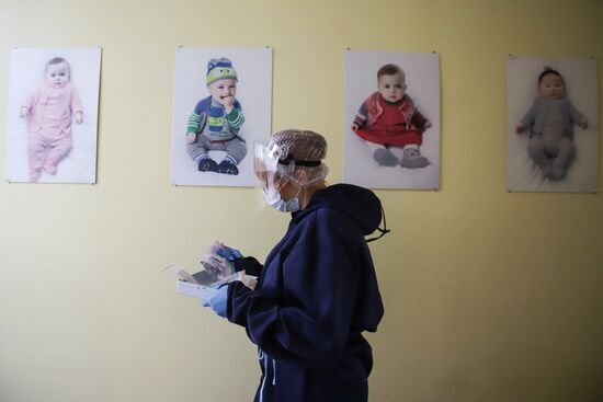 Лечение детей от Covid-19 в инфекционной больнице Пятигорска