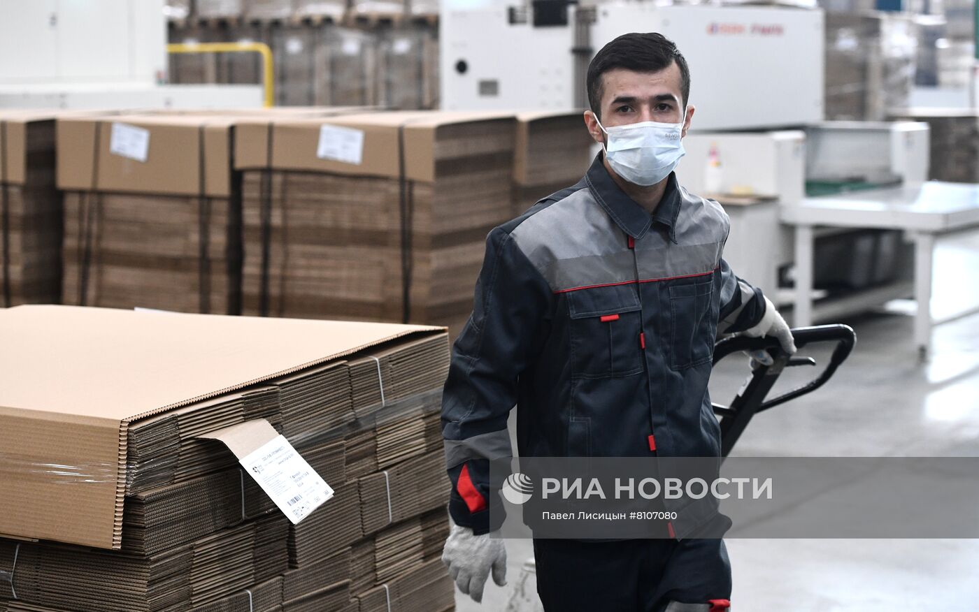 Открытие завода по производству гофрокартона "Проминвест" в Свердловской области