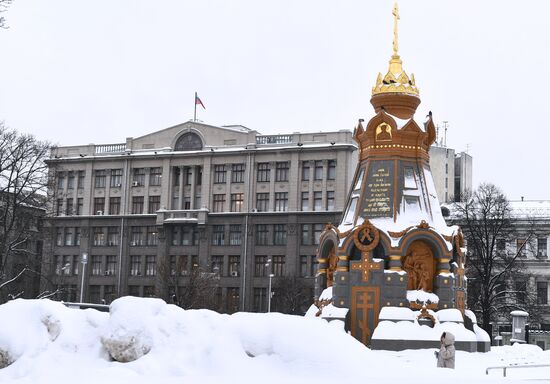 Памятник героям Плевны после реставрации