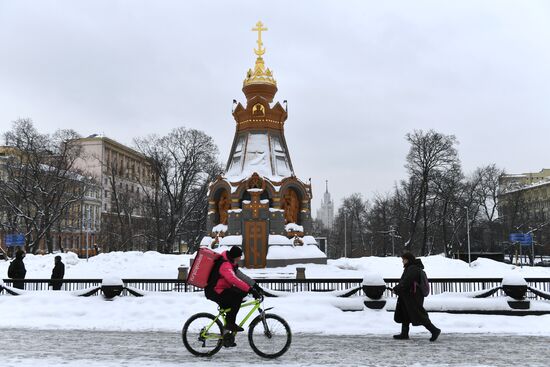 Памятник героям Плевны после реставрации