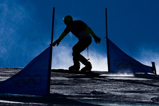 Олимпиада-2022. Сноуборд. Мужчины. Параллельный гигантский слалом