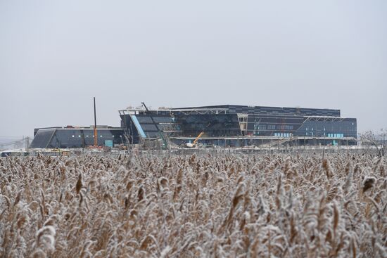 Строительство Деревни Универсиады-2023 в Екатеринбурге