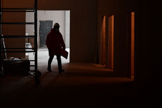 Строительство Деревни Универсиады-2023 в Екатеринбурге